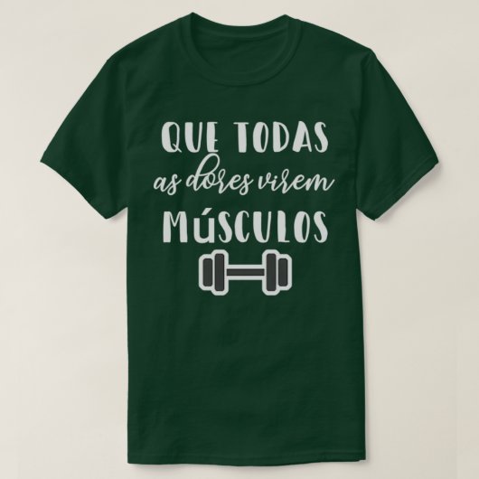 T-shirt Motivation physique (Design devant)