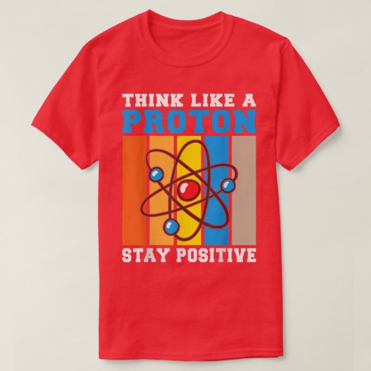 T-shirt Motivation positive Inspiration Chimie Physique (Design devant)