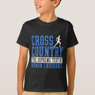 T-shirt Motivation pour la course de fond