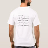 T-shirt Motivation Pour Les Coureurs (Dos)