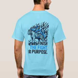 T-Shirt Motivation Puissance Tigre – Ne Jamais Rec