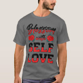 T-shirt Motivation SLove Positivity Love Yours S family (Devant)