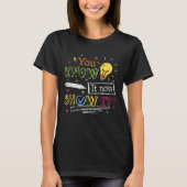T-shirt Motivation Test Day Testing Teachers Testing Day (Devant)