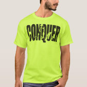 T-shirt Motivation WOD - CONQUER (Devant)