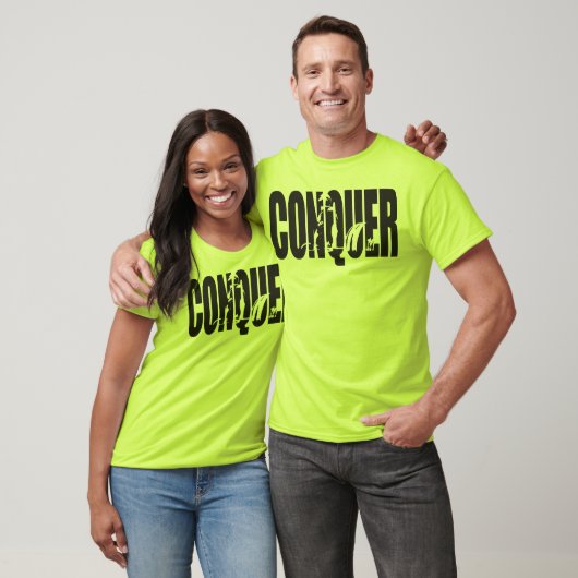 T-shirt Motivation WOD - CONQUER (Unisexe)