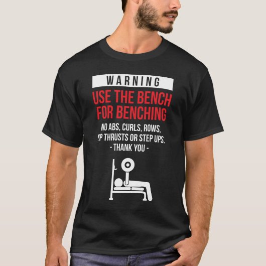 T-shirt Motivationnel Gym Workout (Devant)