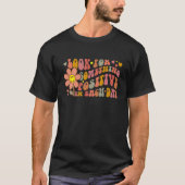 T-shirt Motivationnel Positif Retro Citation Affirmation S (Devant)
