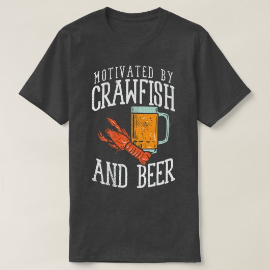 T-shirt Motivé Par L'Abeille Et La Bière (Design devant)