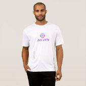 T-shirt Motive Runner Run Happy Moisture-Wicking Tee (Devant entier)