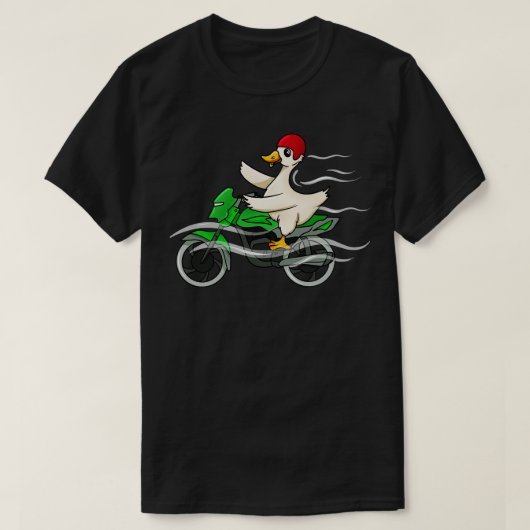 T-shirt Moto à canard (Design devant)