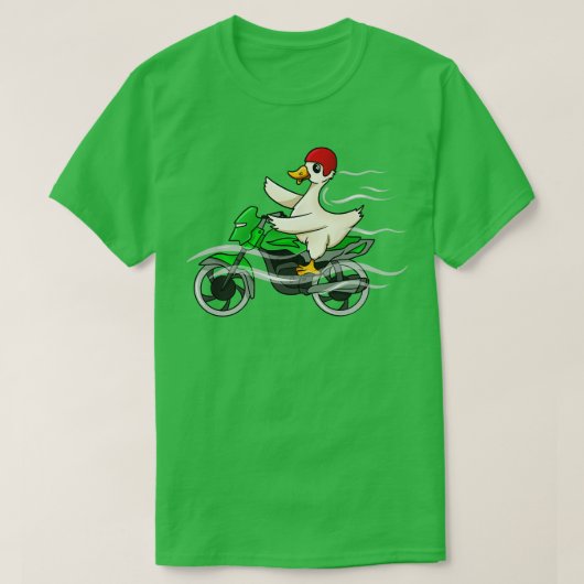 T-shirt Moto à canard (Design devant)