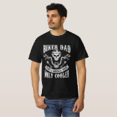 T-Shirt Moto, Biker Dad Like a Normal (Devant entier)