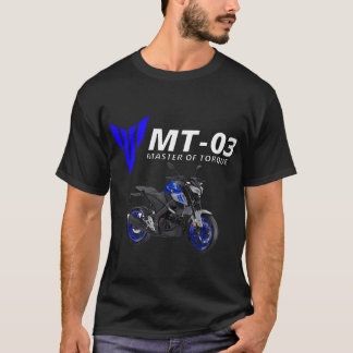 T-shirt Moto Blue Mt-03