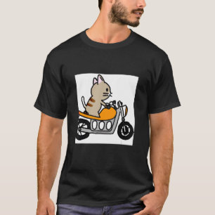 T-shirt Moto Chat Cute Garçons Filles