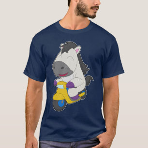 T-shirt Moto Cheval