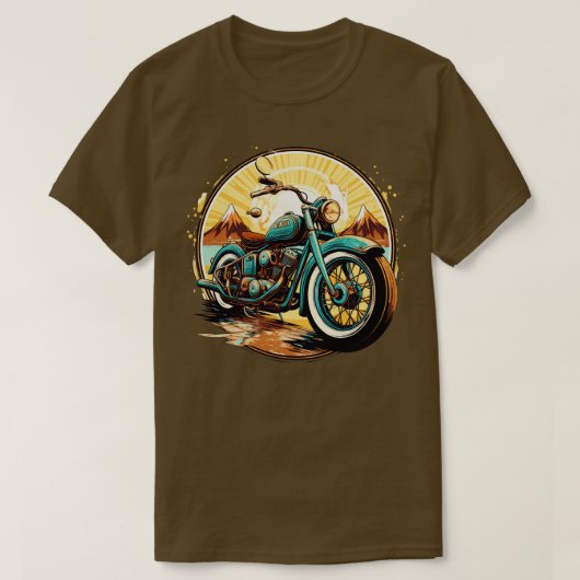 T-shirt Moto classique (Design devant)