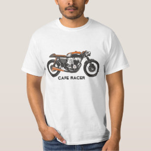 T-shirt Moto classique de coureur de café