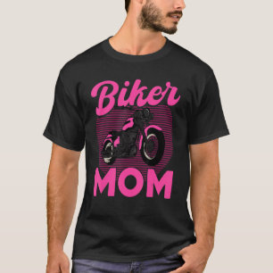 T-shirt Moto classique Motorcycle Biker Maman