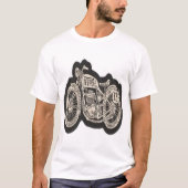 T-shirt Moto Classique PETROL 13 (Devant)