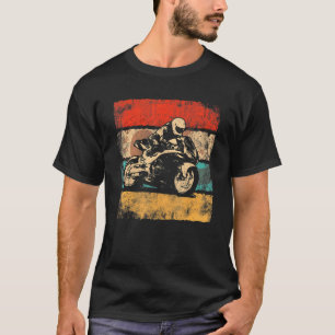 T-shirt Moto Cross Dirt Bike Vintage Retro Moto Hors Route