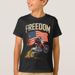 T-shirt Moto Cross en moto tout terrain