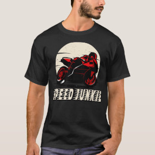 T-shirt Moto de course Vitesse Junkie Biker