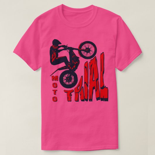 T-shirt Moto d'essai Moto (Design devant)