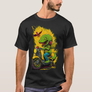 T-shirt Moto DinoSAur Oliver Rex