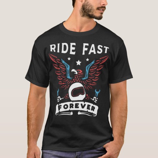 T-shirt Moto Eagle (Devant)