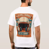 T-shirt Moto équitation tee - shirts customisés (Dos)