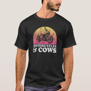 T-shirt Moto Et Vache Motos Et Vaches