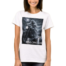 T-Shirt Moto Ghost Rider pour Femmes