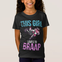 Moto Girls Dirt Bike Femmes Motocross Braap