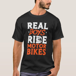T-shirt Moto Graphique Pour Garçons Et Hommes 1
