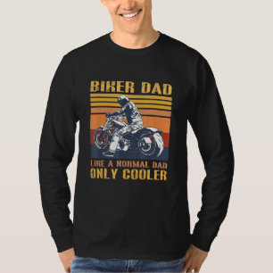T-shirt Moto Homme Biker Papa Motorcycle Conception pour F