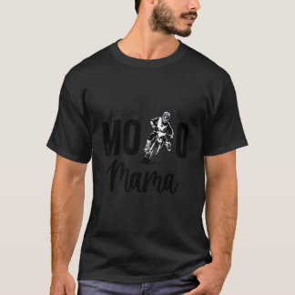 T-shirt Moto Mama Motocross Maman Motocross Rider Mère Mot