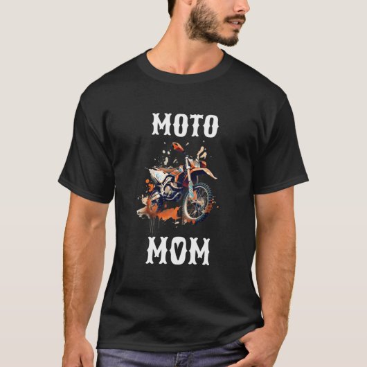 T-shirt Moto Maman (Devant)
