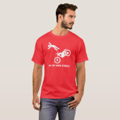 T-shirt Moto mes propres cascades (Devant entier)