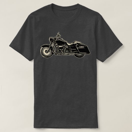 T-shirt Moto minimaliste (Design devant)