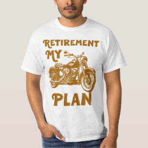 T-shirt Moto Mon Régime De Retraite