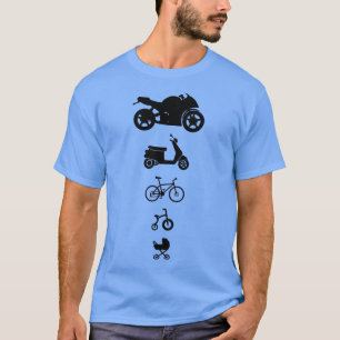 T-shirt Moto Moto Femmes Enduro Motocross Biker