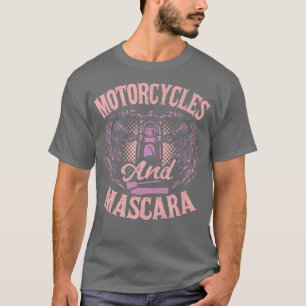 T-shirt Moto Moto Moto Et Mascara Biker Biking 808