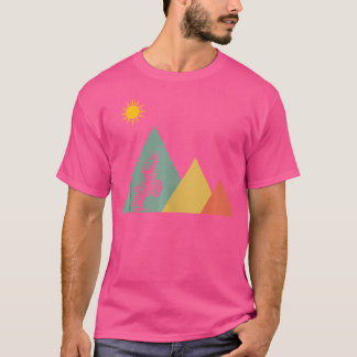 T-shirt Moto moto Moto Montagne