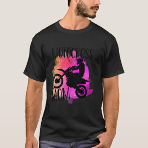 T-shirt Moto motocross dirt vélo atv mx course maman mère