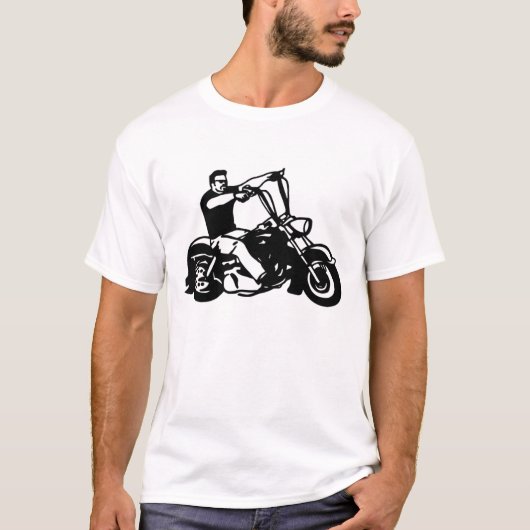 T-shirt Moto-mouvement l'âme (Devant)