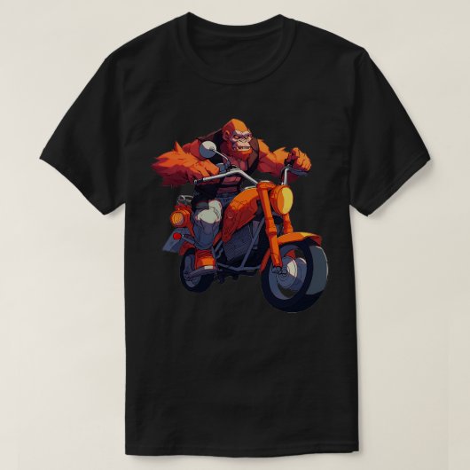 T-shirt Moto Orangutan (Design devant)