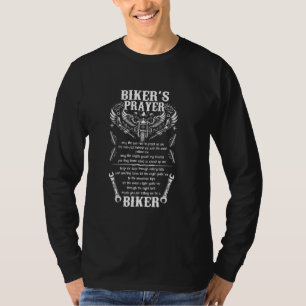 T-shirt Moto Prière moto Christian Biking Motorcyc