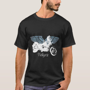 T-shirt Moto Silhouette Valkyrie avec Ailes