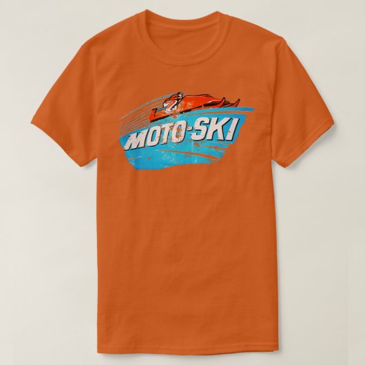 T-shirt Moto Ski 1 (Design devant)