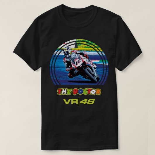 T-shirt Moto Valentino Rossi GP (Design devant)